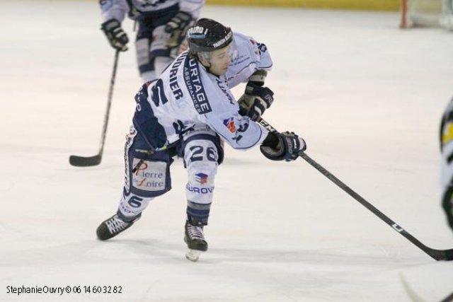 Photo hockey match Rouen - Angers  le 05/01/2010