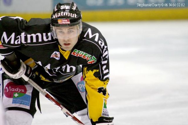 Photo hockey match Rouen - Angers  le 05/01/2010