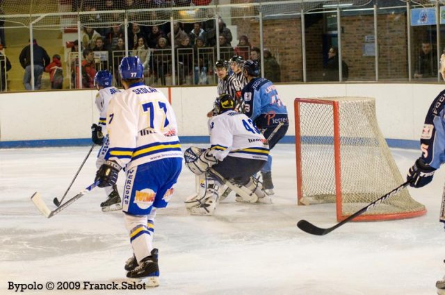 Photo hockey match Angers  - Villard-de-Lans le 09/01/2010