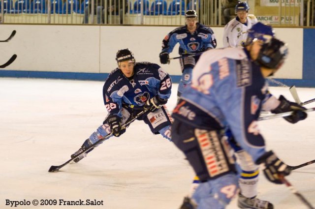 Photo hockey match Angers  - Villard-de-Lans le 09/01/2010