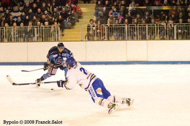 Photo hockey match Angers  - Villard-de-Lans le 09/01/2010