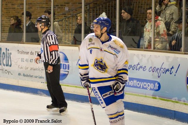 Photo hockey match Angers  - Villard-de-Lans le 09/01/2010