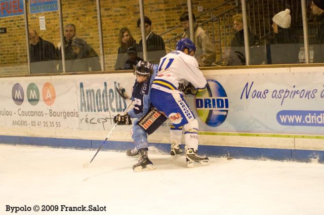 Photo hockey match Angers  - Villard-de-Lans le 09/01/2010