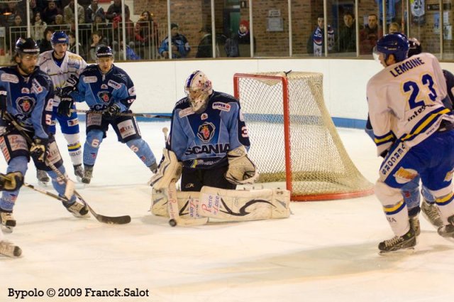 Photo hockey match Angers  - Villard-de-Lans le 09/01/2010