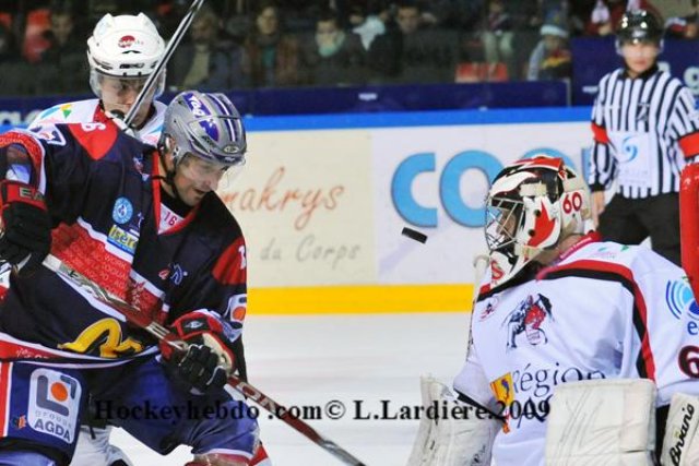 Photo hockey match Grenoble  - Briançon  le 09/01/2010