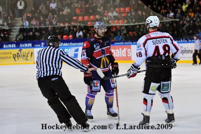 Photo hockey match Grenoble  - Briançon  le 09/01/2010