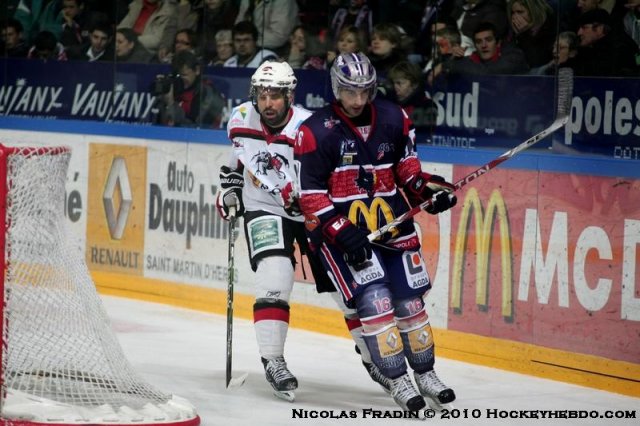 Photo hockey match Grenoble  - Briançon  le 09/01/2010
