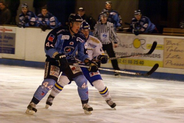 Photo hockey match Angers  - Villard-de-Lans le 09/01/2010