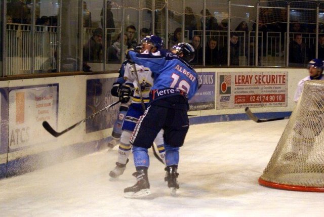 Photo hockey match Angers  - Villard-de-Lans le 09/01/2010