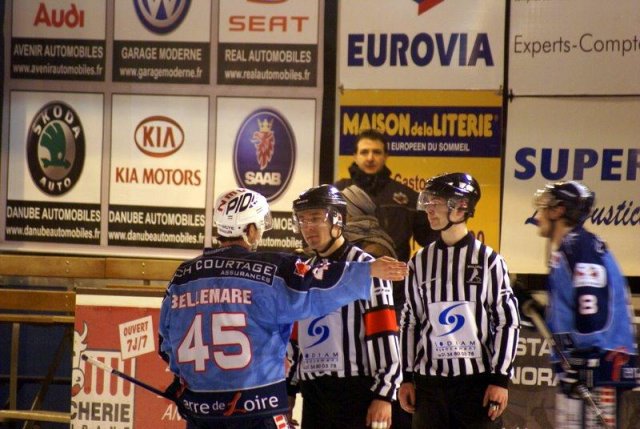 Photo hockey match Angers  - Villard-de-Lans le 09/01/2010