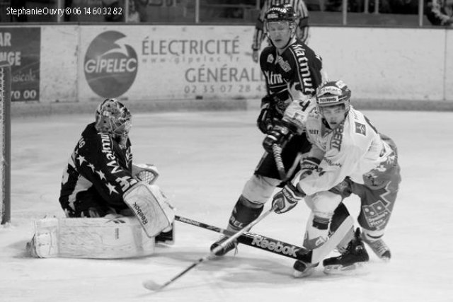 Photo hockey match Rouen - Gap  le 09/01/2010