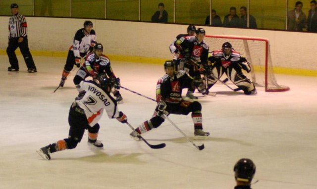 Photo hockey reportage Amical : Amiens / Tours 