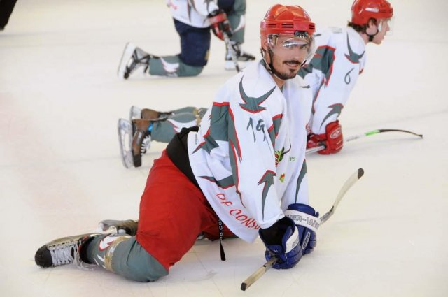 Photo hockey reportage Amical : Caen - Cergy 