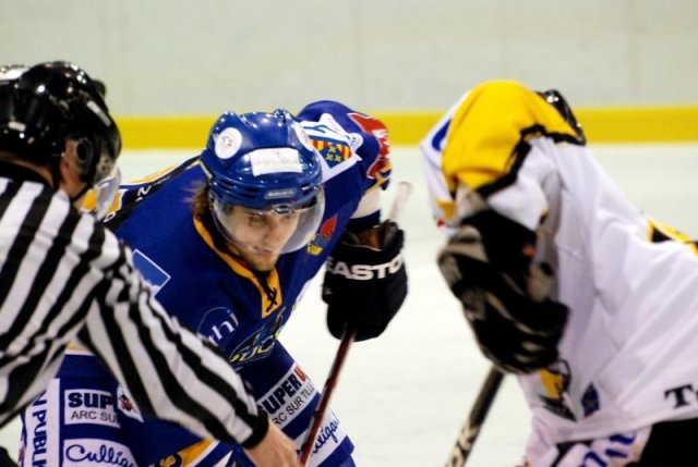 Photo hockey match Dijon  - Rouen le 12/01/2010