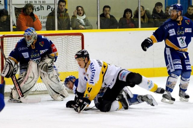 Photo hockey match Dijon  - Rouen le 12/01/2010