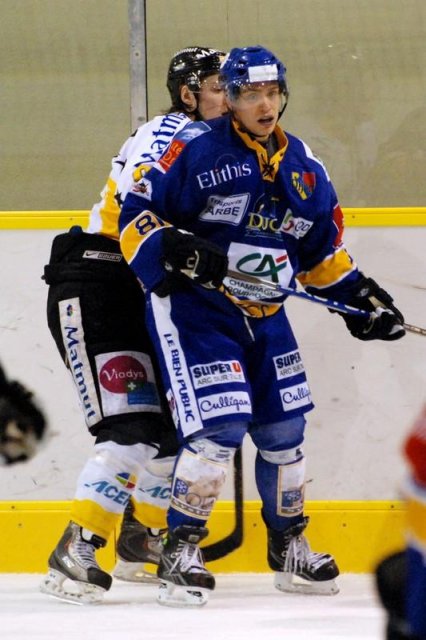 Photo hockey match Dijon  - Rouen le 12/01/2010