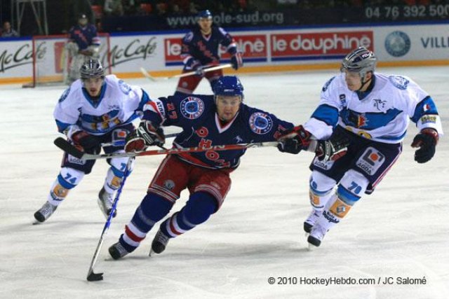 Photo hockey album Conti Cup 10 - Yunost Minsk - Grenoble