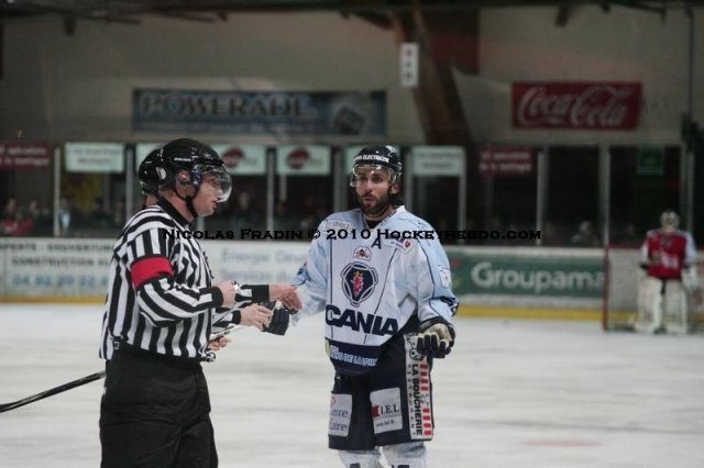 Photo hockey match Briançon  - Angers  le 16/01/2010
