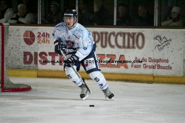 Photo hockey match Briançon  - Angers  le 16/01/2010