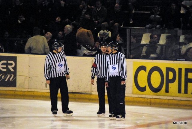 Photo hockey match Bordeaux - Caen  le 16/01/2010