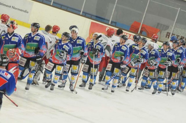 Photo hockey reportage Amical : Caen - Cergy 