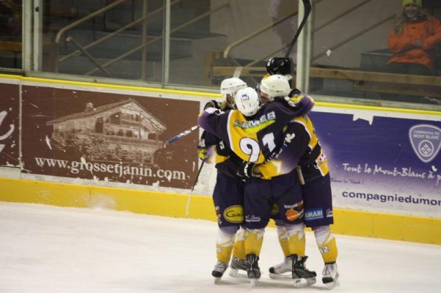 Photo hockey match Chamonix  - Gap  le 16/01/2010