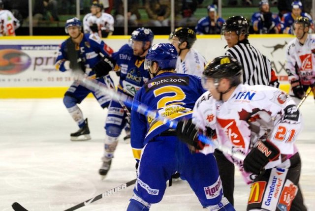 Photo hockey match Dijon  - Amiens  le 16/01/2010