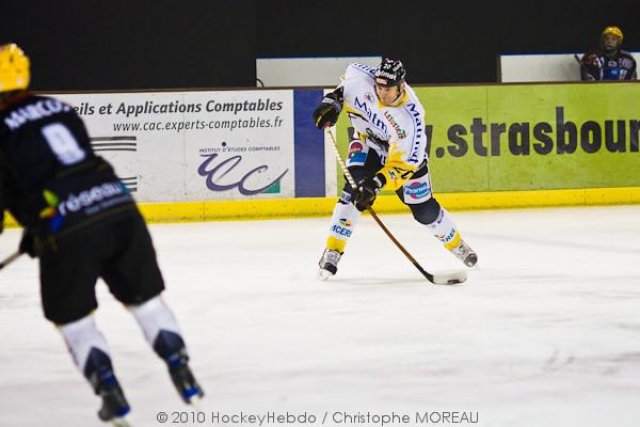 Photo hockey match Strasbourg  - Rouen le 16/01/2010