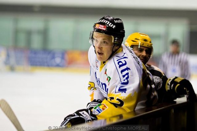 Photo hockey match Strasbourg  - Rouen le 16/01/2010