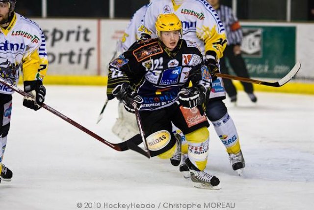 Photo hockey match Strasbourg  - Rouen le 16/01/2010