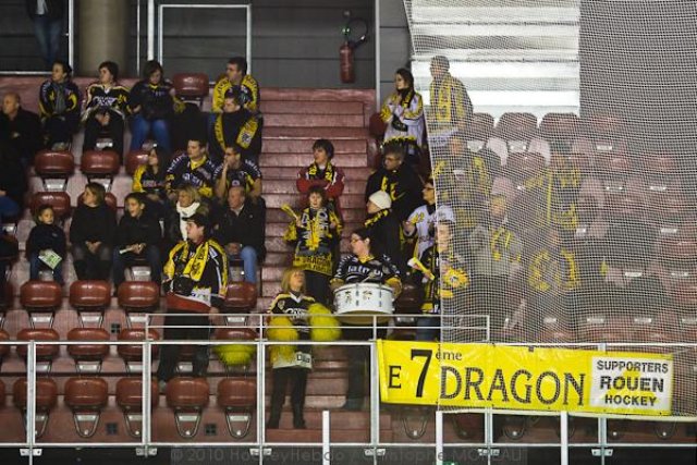 Photo hockey match Strasbourg  - Rouen le 16/01/2010
