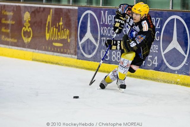 Photo hockey match Strasbourg  - Rouen le 16/01/2010
