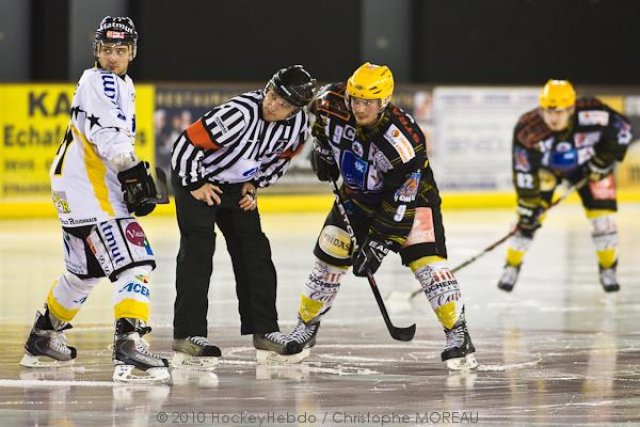 Photo hockey match Strasbourg  - Rouen le 16/01/2010