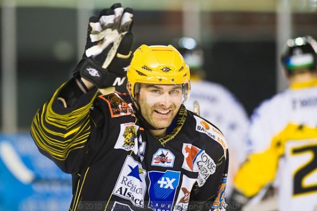 Photo hockey match Strasbourg  - Rouen le 16/01/2010