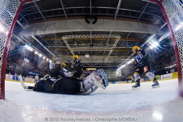 Photo hockey match Strasbourg  - Rouen le 16/01/2010
