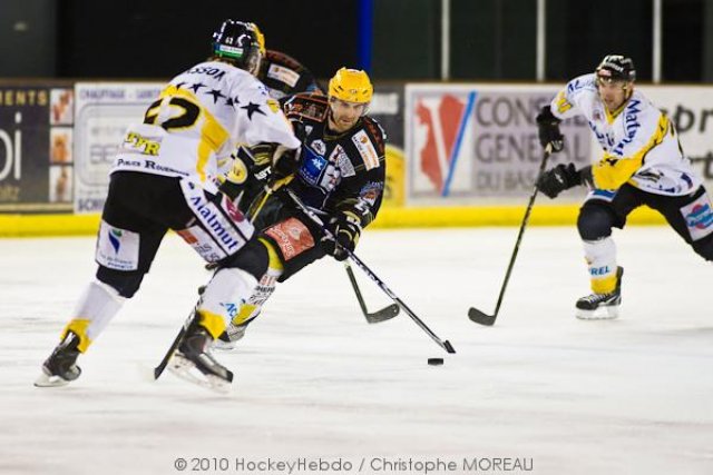 Photo hockey match Strasbourg  - Rouen le 16/01/2010