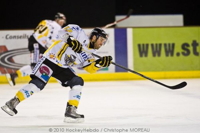 Photo hockey match Strasbourg  - Rouen le 16/01/2010