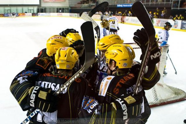 Photo hockey match Strasbourg  - Rouen le 16/01/2010