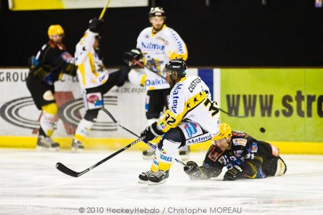 Photo hockey match Strasbourg  - Rouen le 16/01/2010
