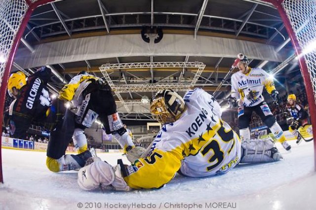 Photo hockey match Strasbourg  - Rouen le 16/01/2010