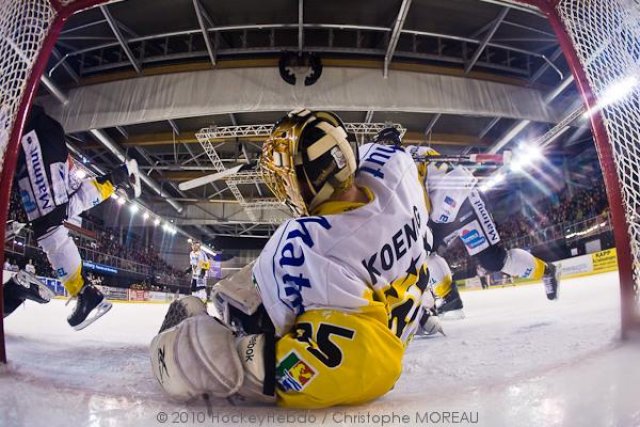 Photo hockey match Strasbourg  - Rouen le 16/01/2010