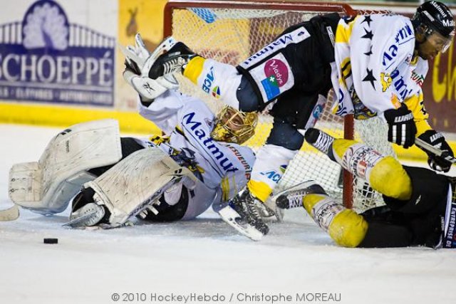 Photo hockey match Strasbourg  - Rouen le 16/01/2010