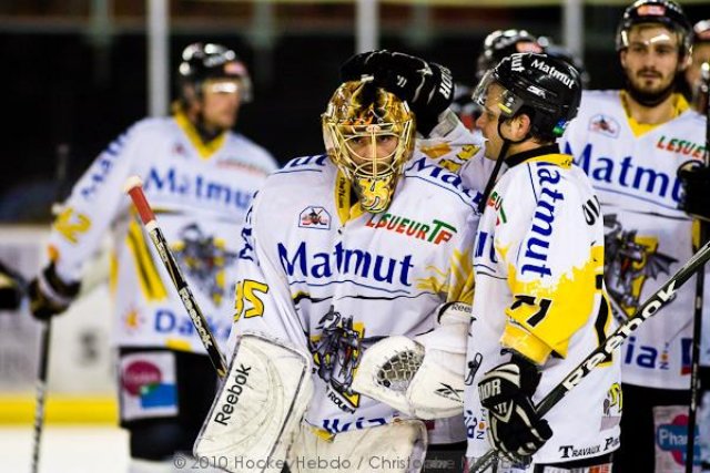 Photo hockey match Strasbourg  - Rouen le 16/01/2010