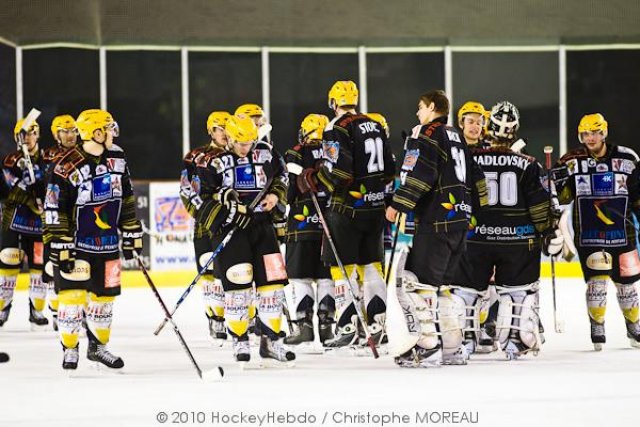 Photo hockey match Strasbourg  - Rouen le 16/01/2010