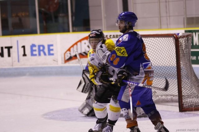 Photo hockey match Clermont-Ferrand - Rouen II le 16/01/2010