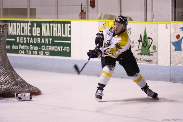 Photo hockey match Clermont-Ferrand - Rouen II le 16/01/2010
