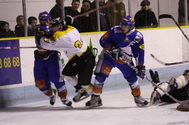 Photo hockey match Clermont-Ferrand - Rouen II le 16/01/2010