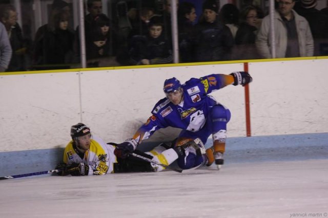 Photo hockey match Clermont-Ferrand - Rouen II le 16/01/2010