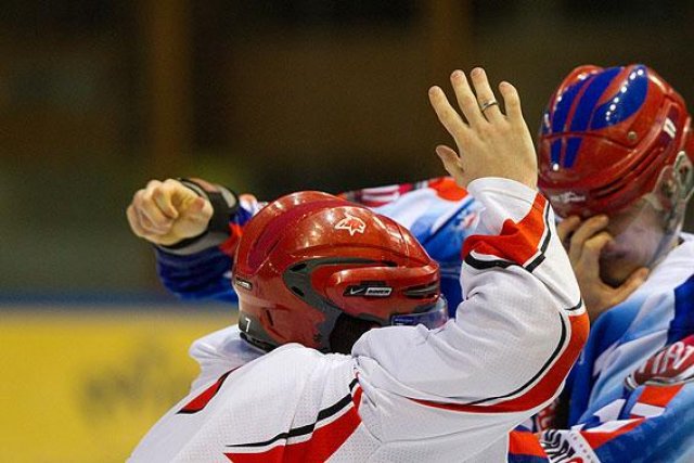 Photo hockey reportage Amical : Lyon - Valence en images
