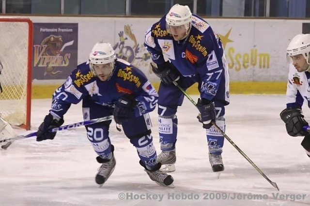 Photo hockey match Montpellier  - Garges-lès-Gonesse le 16/01/2010